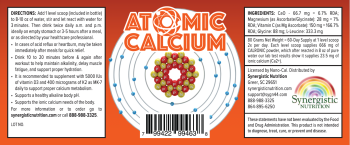 Calronic 80 grams - Name has been changed to Atomic Calcium