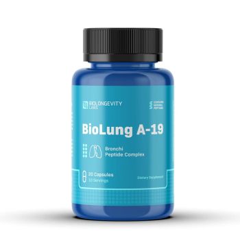 BioLung – A-19 Lung Peptide Bioregulator (Taxorest) - 60 Caps