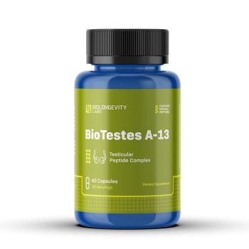BioTestes – A-13 Testes Peptide Bioregulator (Testoluten) - 60 Caps