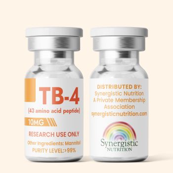 TB-4 - Thymosin Beta 4 (43 amino acid peptide) 10 mg vials - When not in stock, this product takes 6-8 weeks to get.