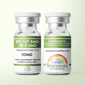 BPC-157 5mg + TB-4 (43 Amino Acid Peptide) 5mg - 10 mg vials - When out of stock, this takes up to 4-6 weeks to receive.