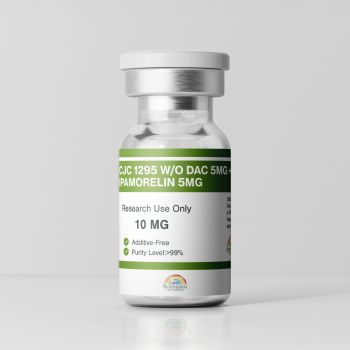 CJC 1295 w/o DAC 5mg + Ipamorelin 5mg - 10 vials