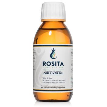 Extra Virgin Norwegian Cod Liver Oil 150ml by Rosita
