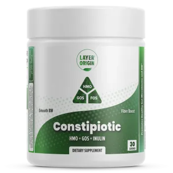 The Constipiotic Prebiotic Fiber for Constipation with HMO, GOS, Inulin FOS