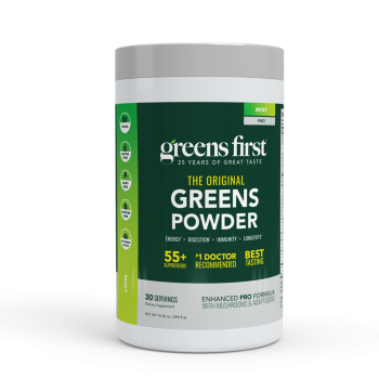 Greens First PRO Mint 30 serv - special order, drop ship product