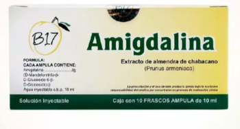 B17 Laetrile 10 Ampules: 3g/10ml each IV or IM