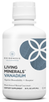 Living Minerals Vanadium 16 oz