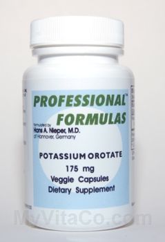 Potassium Orotate 175 mg 100 tablets by Dr. Hans Nieper