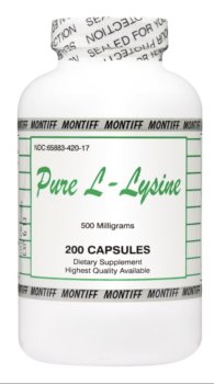 L-LYSINE HCl 500 mg 200 caps