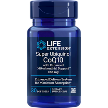  Super Ubiquinol CoQ10 100 mg, 60 softgels